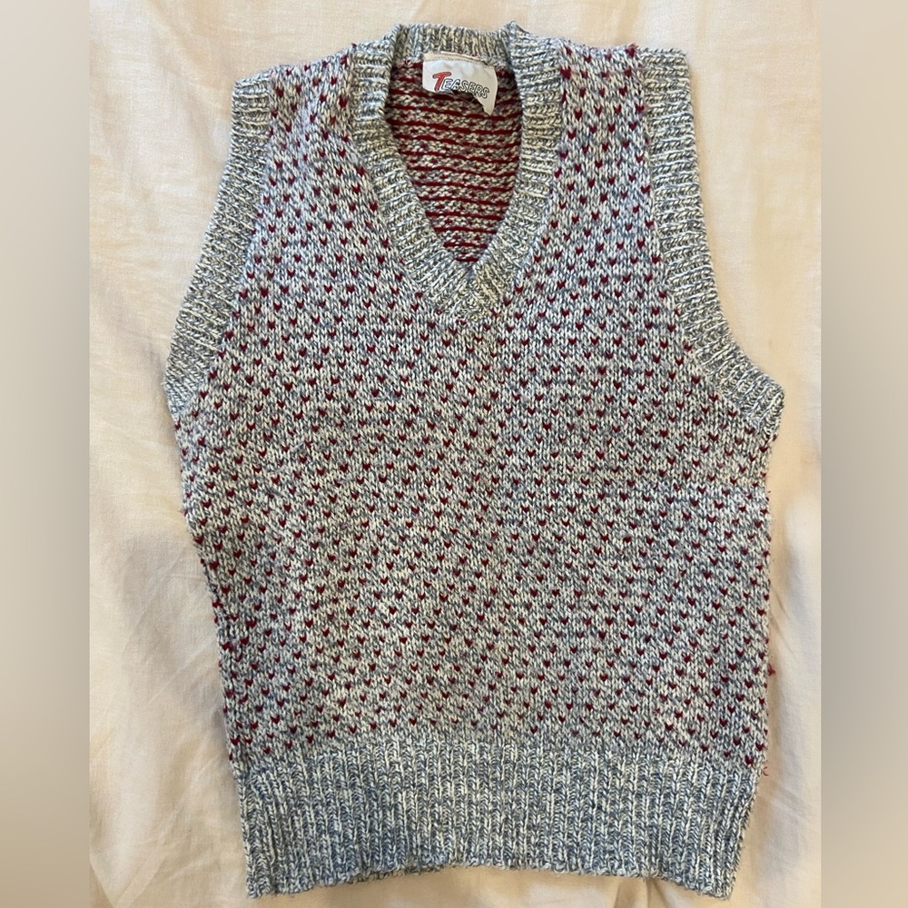 vintage sweater vest